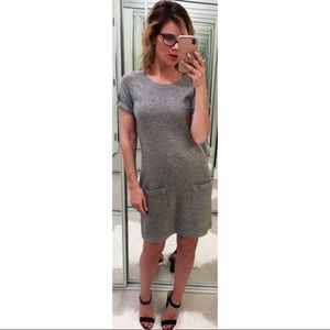 Theory  Gray Candace Cashmere dress!